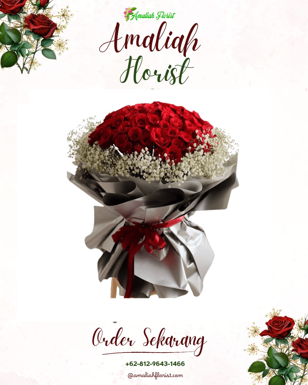 Buket Bunga Pedes